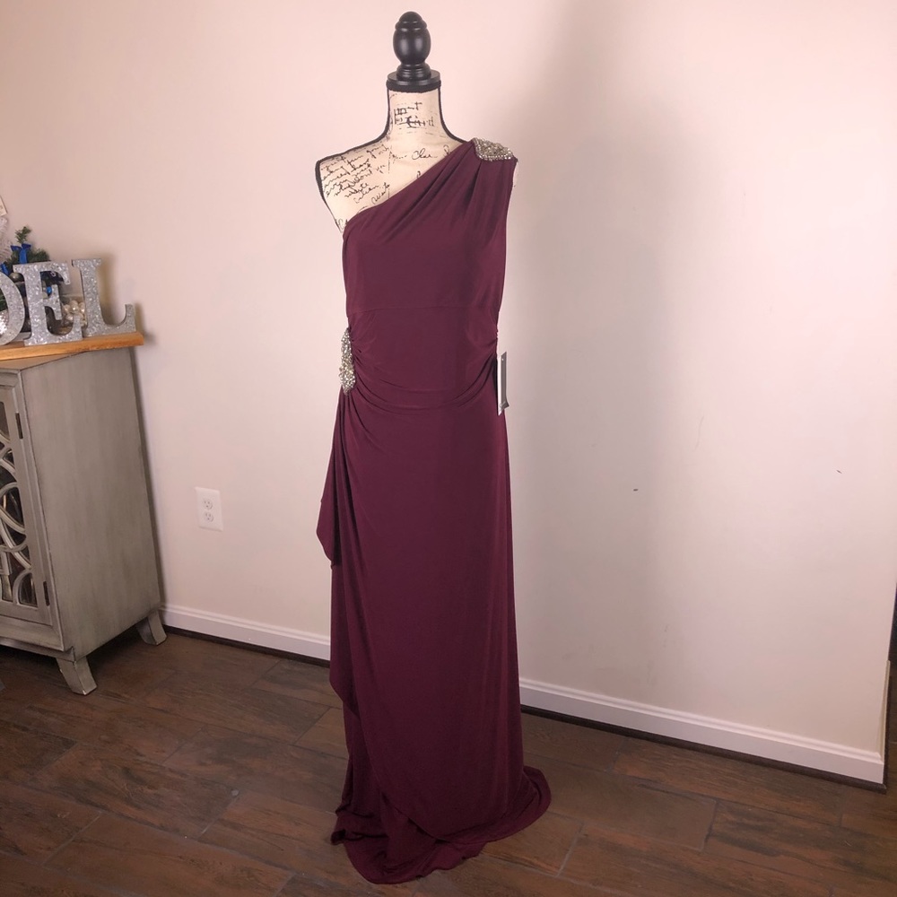 Purple JS Boutique Evening Gown